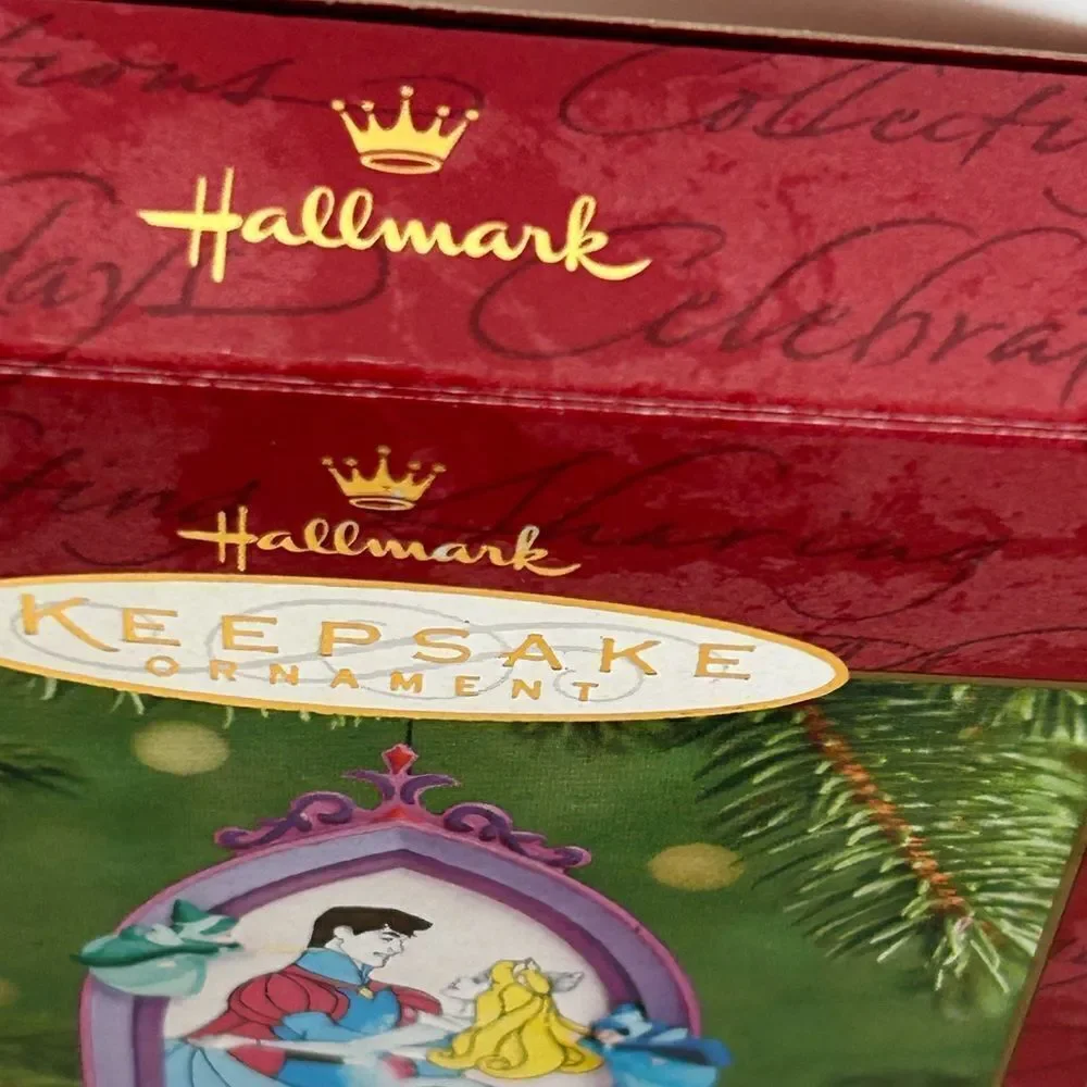 2001 Vintage Hallmark Ornament A Magical Dress for Briar Rose- Sleeping Beauty